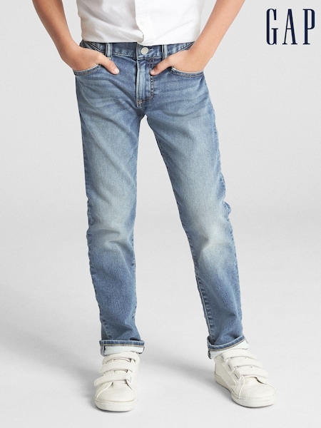 Gap Light Wash Blue Slim Fit Stretch Jeans (4-16yrs) (K09552) | €40
