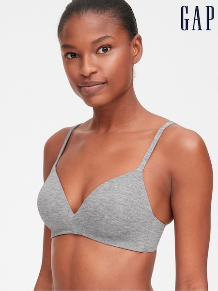 Серый - Gap Breathe Wireless Bra (K12280) | €39