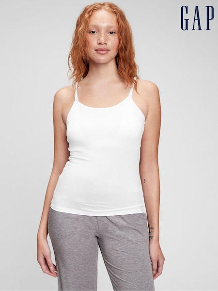 Gap White Maternity Nursing Halterneck Cami Top (K12431) | €11.50