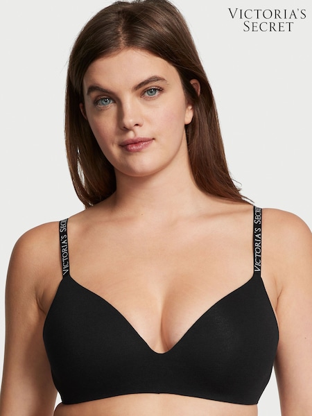 Victoria's Secret Black Strap Non Wired Lightly Lined Bra (K16030) | €40