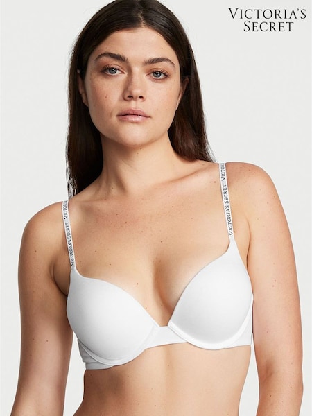 Victoria's Secret White Strap Add 2 Cups Push Up Bra (K16066) | €52