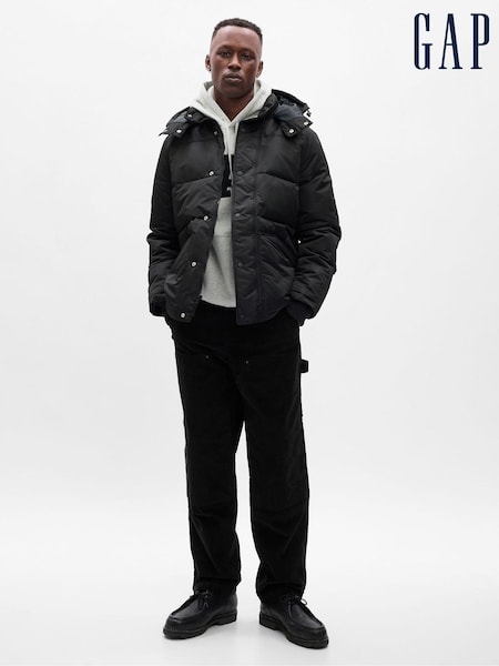 Gap Black Cold Control Heavy Puffer Jacket (K16732) | €31
