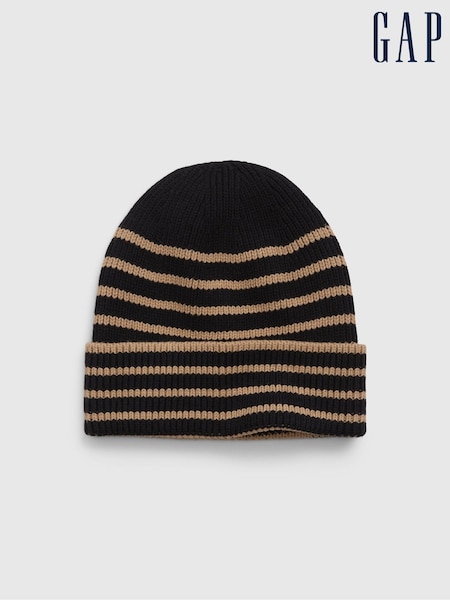 Gap Black Adults Stripe Beanie (K17053) | €7