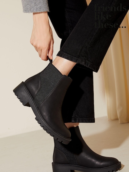 Friends Like These Faux Nubuck Chelsea Boot (K18618) | € 33