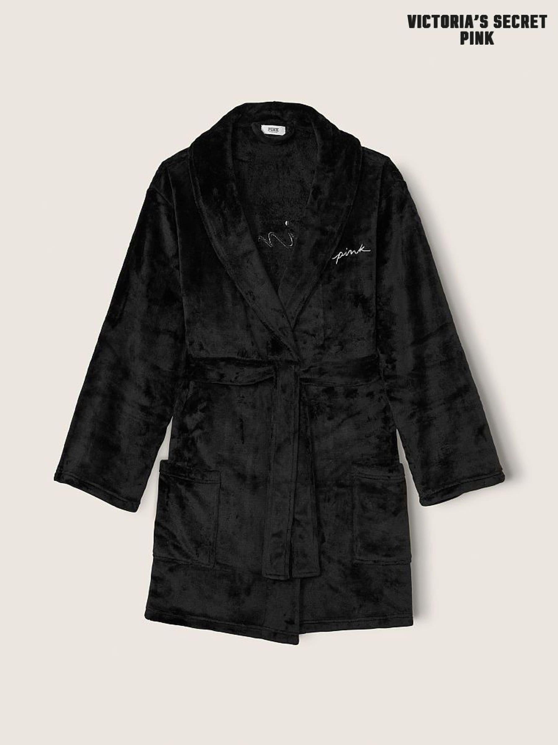 Victoria secret black dressing gown store