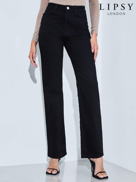 Lipsy High Waist Straight Leg jeans (K23116) | €13