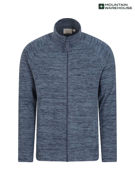 Mountain Warehouse Blue Snowdon Full Zip Fleece - Mens (K26169) | €21