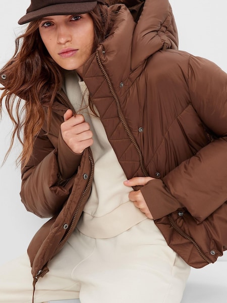 Gap Brown Big Puff Cropped Jacket (K27507) | €26