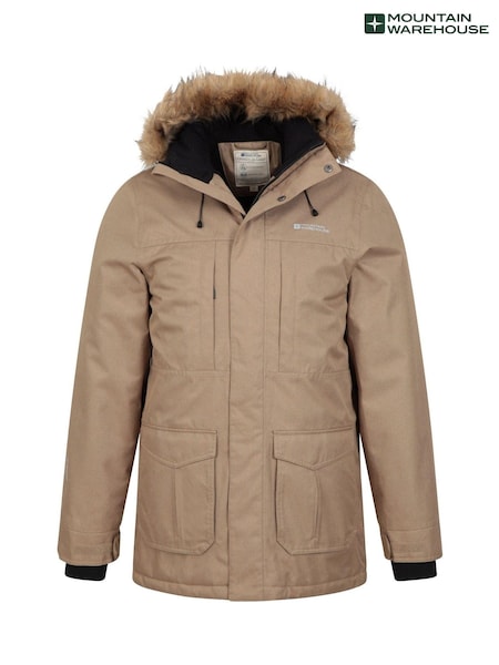 Mountain Warehouse Natural Gorge Waterproof Mens Long Jacket (K28192) | €73