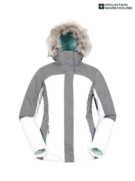 Mountain Warehouse White Pyrenees Padded Ski Jacket - Womens (K28256) | €98