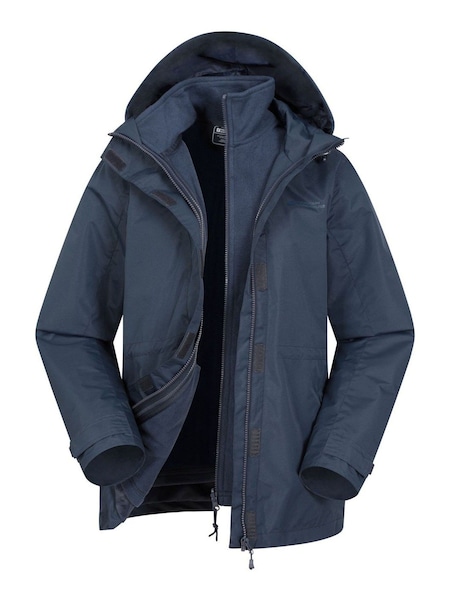 Mountain Warehouse Blue Fell 3 in 1 Water-Resistant Jacket - Womens (K28326) | AED186