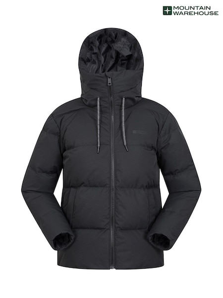 Mountain Warehouse Black Cosy Extreme Womens Short Down Jacket (K28334) | AED372