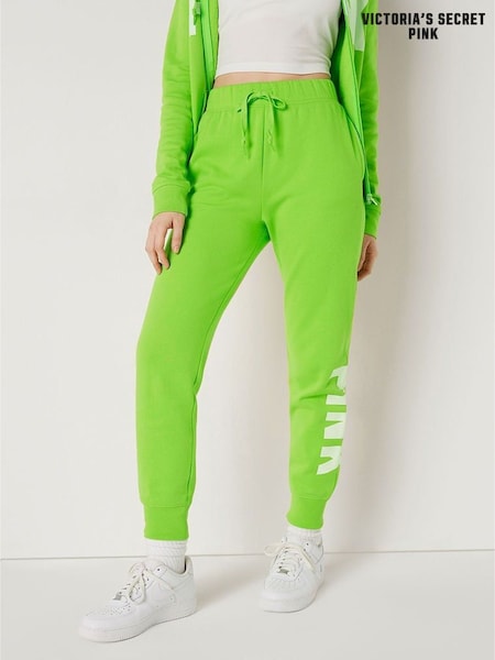 Victoria's Secret PINK Bloom Green Fleece Lounge Jogger (K28375) | €20.50