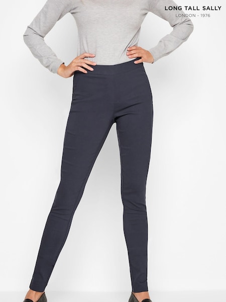 Long Tall Sally Blue Bi-Stretch Skinny Trousers (K31242) | €17