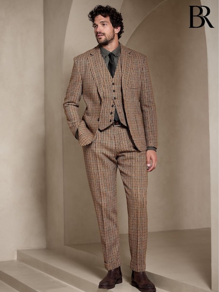 Banana Republic Brown Derby Suit Jacket (K32077) | €169