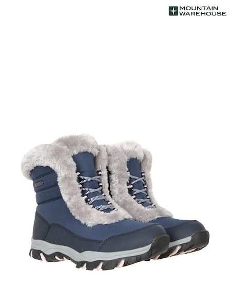 Mountain Warehouse Blue Ohio Short Thermal Snow Boots (K32405) | AED219