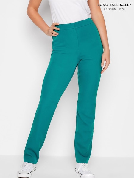 Long Tall Sally Blue Scuba Slim Leg Trouser (K32836) | €20