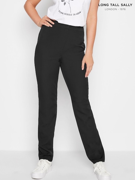 Long Tall Sally Black Scuba Slim Leg Trouser (K32842) | €20