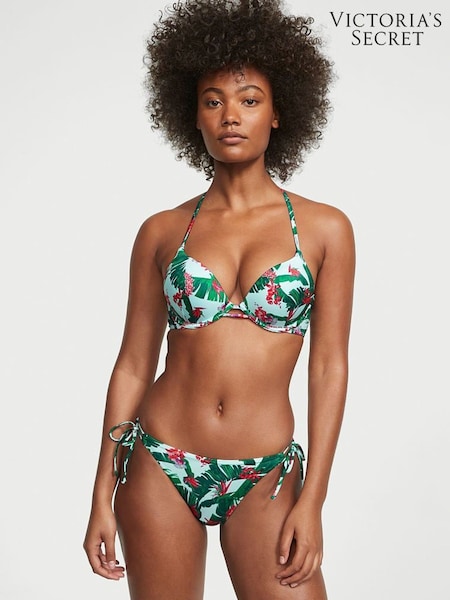 Victoria's Secret Blue Palm Padded Swim Bikini Top (K33490) | €29