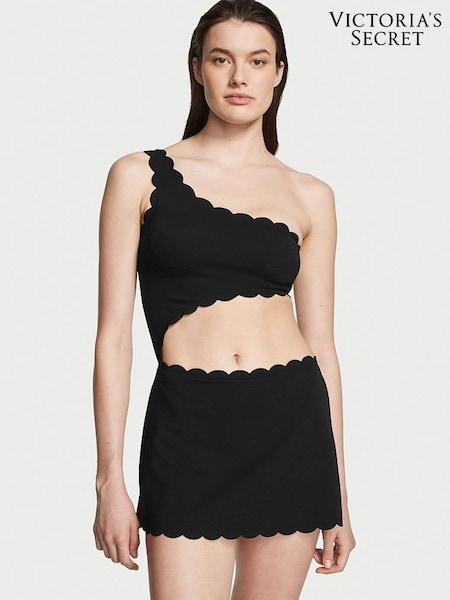 Victoria's Secret Black Scallop Swim Dress (K34858) | €43