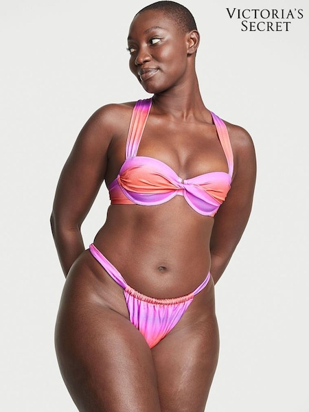 Victoria's Secret Sunset Ombre Red Balconette Bikini Top (K35192) | €29