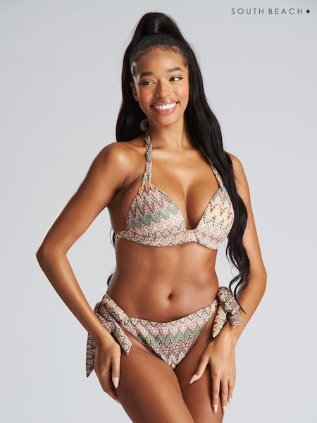 South Beach Moulded Cup Crochet Bikini Set (K35982) | 21 €