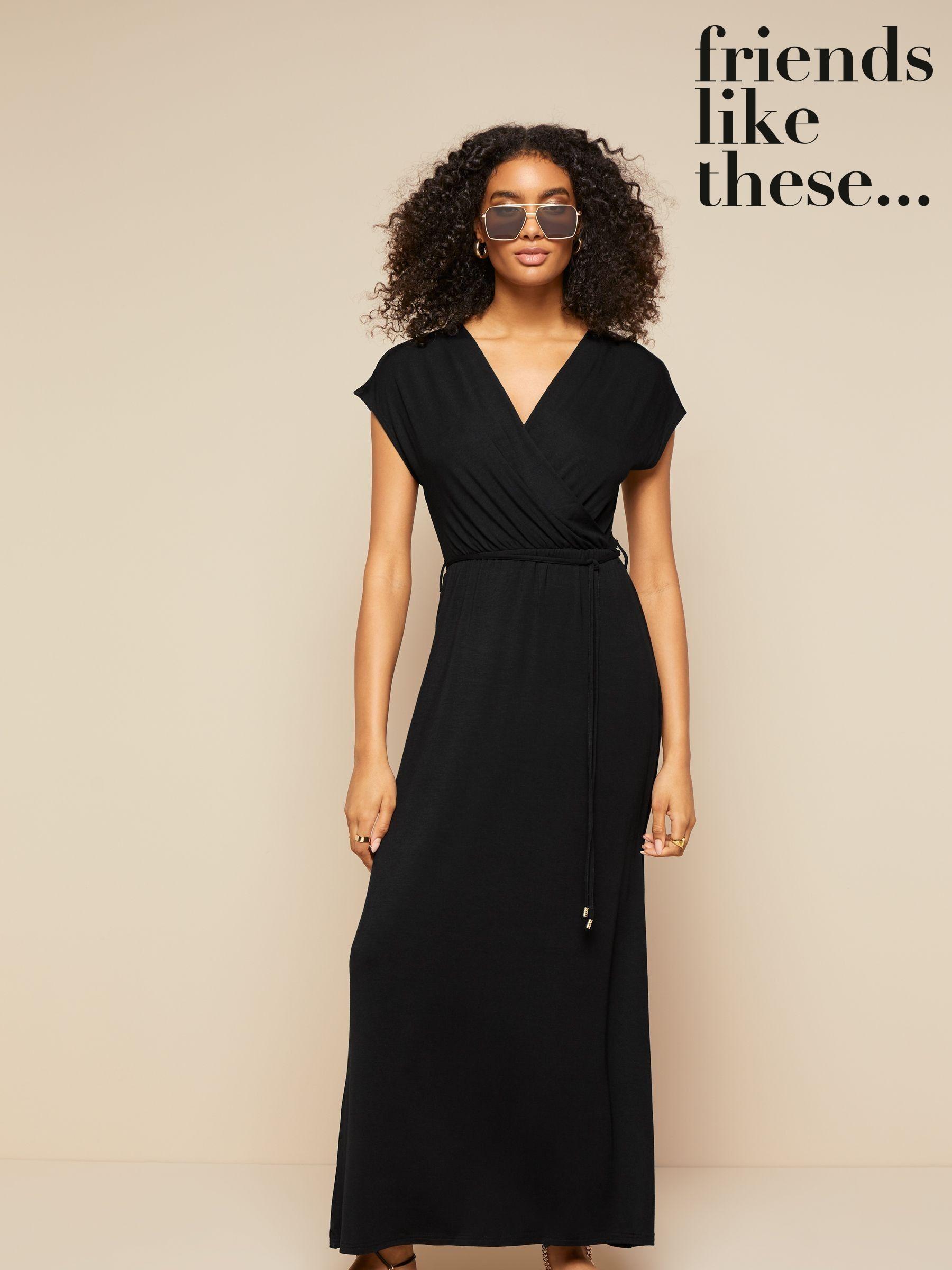 Black summer dresses with sleeves cheap
