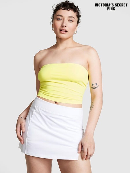 Victoria's Secret PINK Electro Yellow Cotton Tube Top (K40649) | €15.50