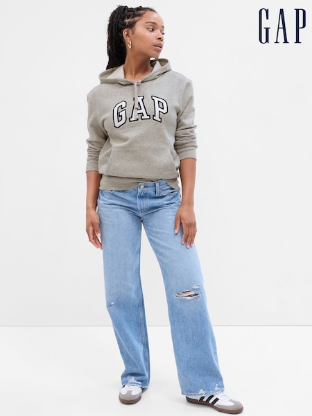 Gap Grey Logo Hoodie (K41213) | €40