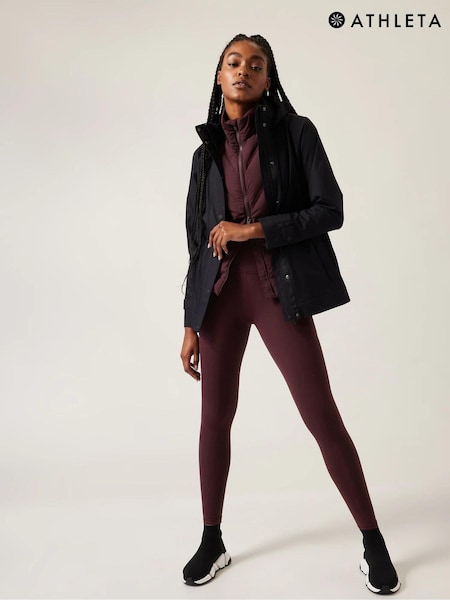 Athleta Purple Salutation High Waisted Leggings (K41916) | €64