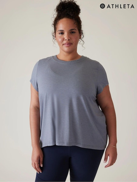 Athleta Blue With Ease T-Shirt (K42464) | €20.50