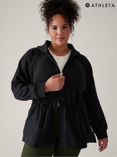 Athleta Black Triumph Hooded Jacket (K42481) | €89