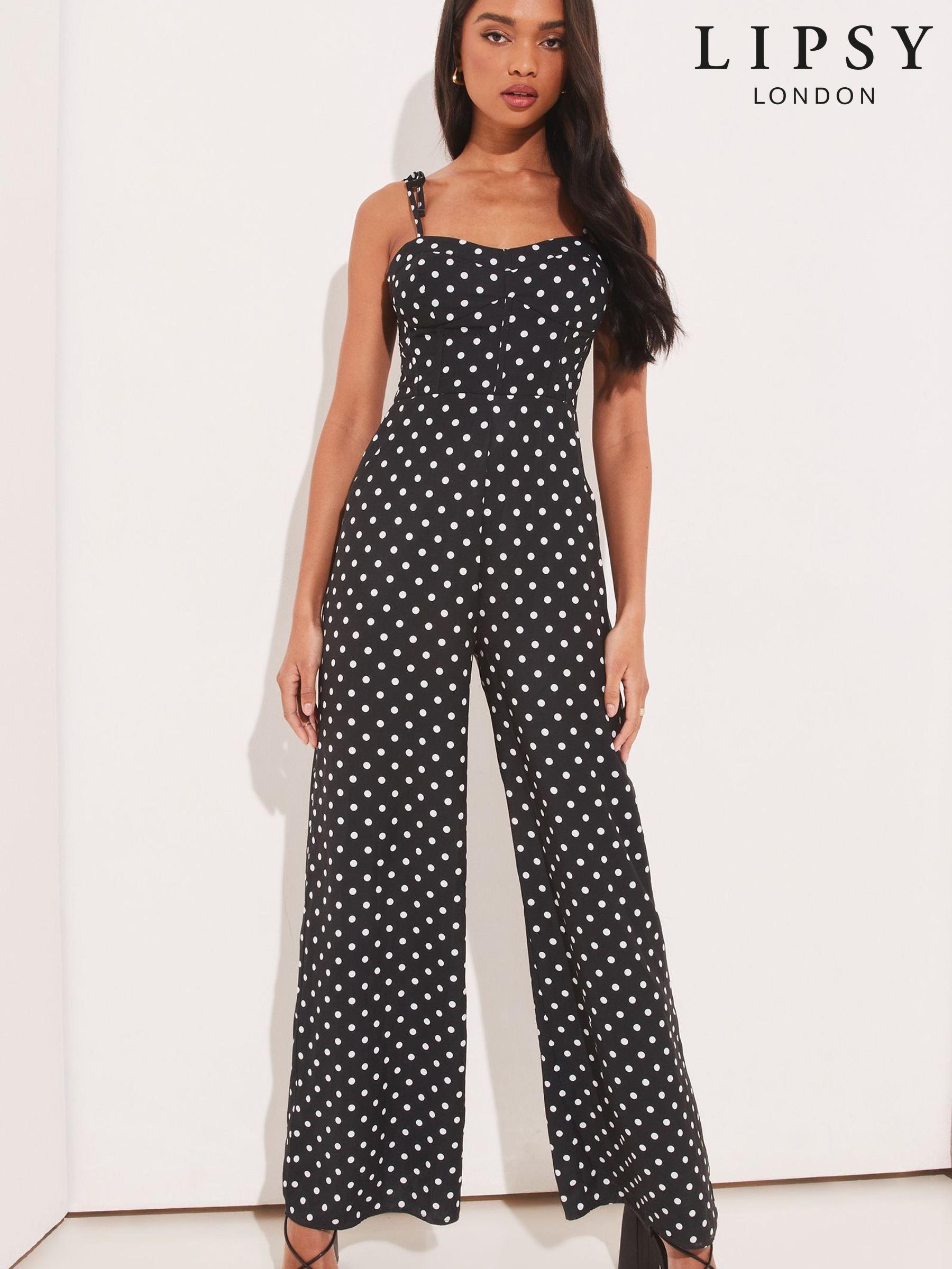 Next polka dot jumpsuit discount