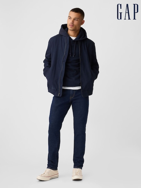 Gap Dark Indigo Blue Slim Fit Comfort Stretch Tapered Jeans (K44177) | €64