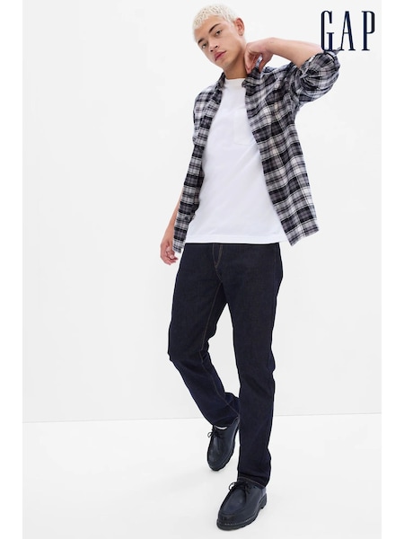 Gap Dark Indigo Blue Straight Fit Stretch Jeans (K44178) | €53
