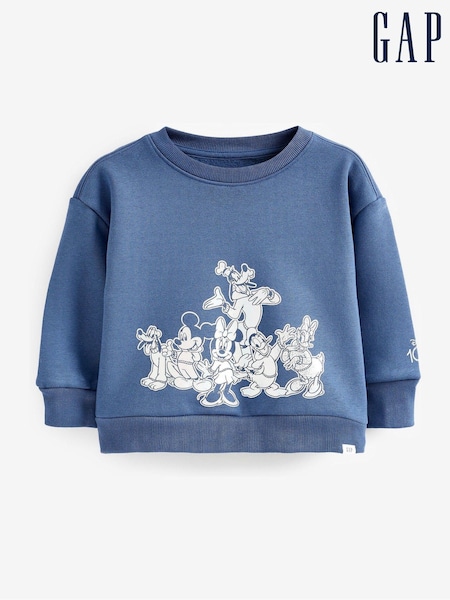 Gap Blue Disney Mickey Mouse Graphic Sweatshirt (K44692) | €13.50