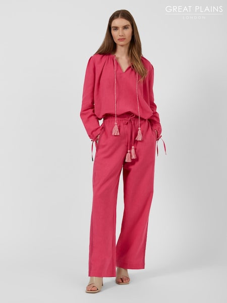Great Plains Pink Spring Drawstring Trouser (K45866) | €34