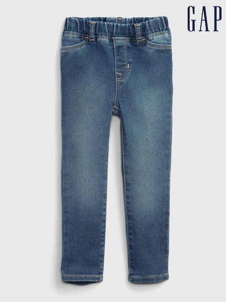 Gap Mid Wash Blue Pull On Denim Jeggings (12mnths-5yrs) (K45918) | €28