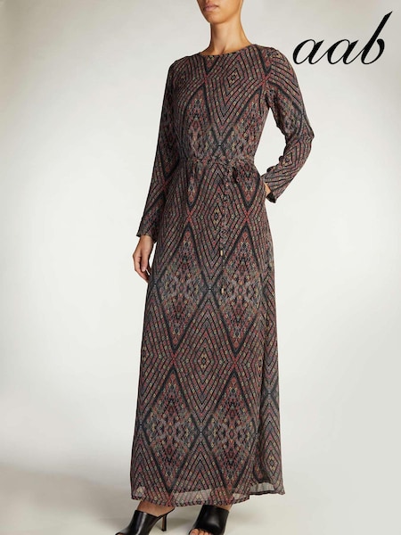 Aab Red Maxi Dress (K47882) | €47