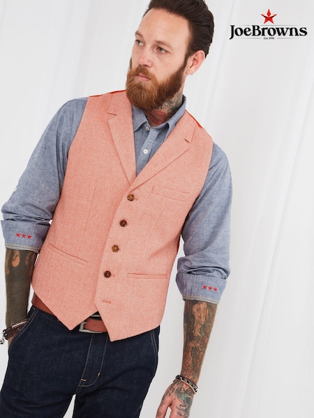 Joe Browns Red Full Of Fun Waistcoat (K48044) | €34