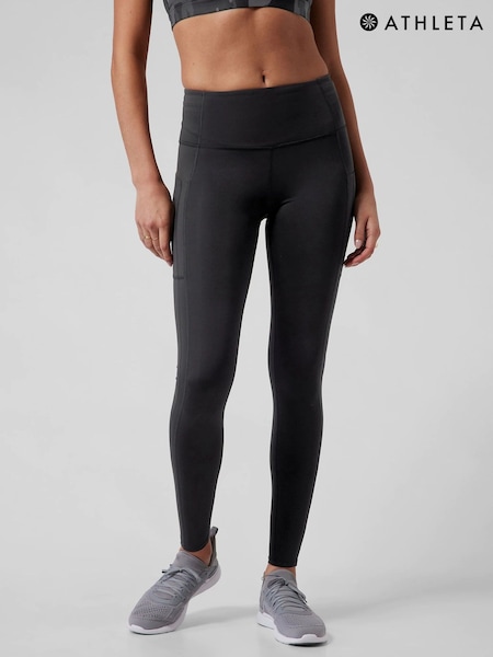 Athleta Black Full Length Saluation High Waisted Pocket Leggings (K49056) | €92