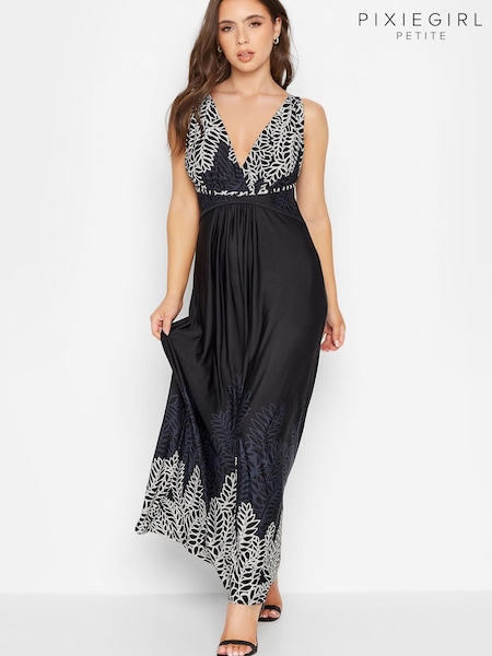 PixieGirl Petite Black Maxi Dress (K52005) | € 29