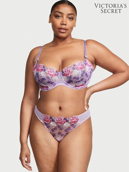 Victoria's Secret Jasmine Purple Embroidered Unlined Bra (K53005) | €31