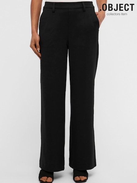 OBJECT Black Wide Leg Wide Leg Trouser (K53068) | €36