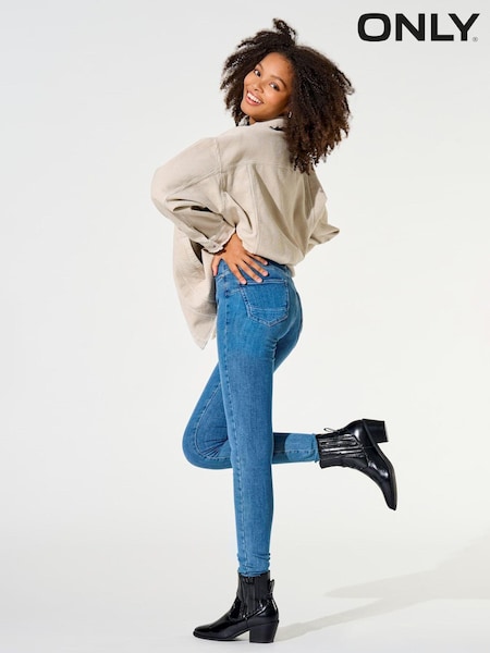 ONLY Blue Power Push Up Extra Skinny Jeans (K55131) | €25