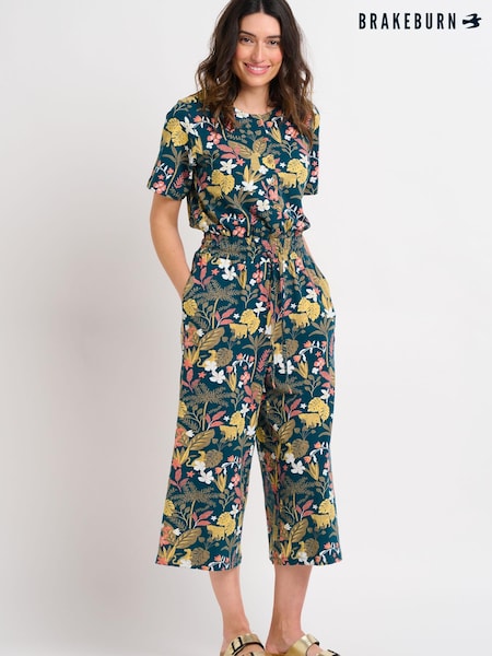 Brakeburn Green Botanical Jungle Jumpsuit (K56533) | € 20