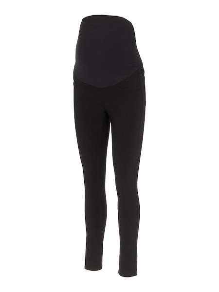 Mamalicious Black Denim Slim Fit High Waist Over the Bump Maternity Jeggings (K57515) | €17