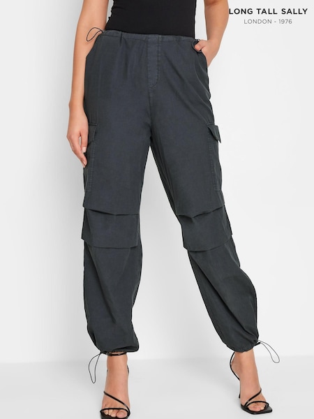 Schwarz - Long Tall Sally Parachute Cargo Trouser (K58001) | 24 €