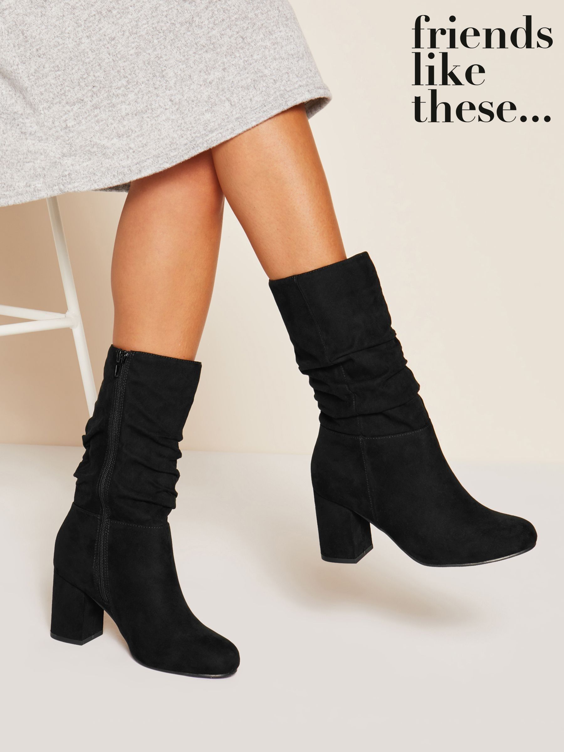 Next women's boots wide fit discount