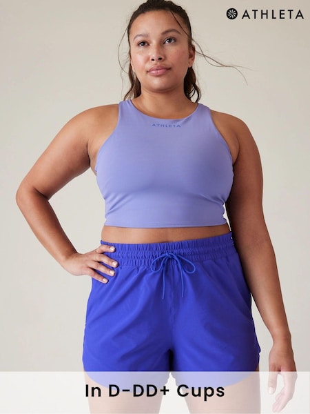 Athleta Light Purple D-DD Cup Conscious Crop Low Impact Sports Bra (K59082) | €16